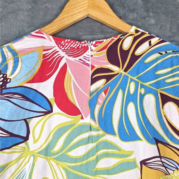 Womens Dress 1 36-38 Boho Tiered Statement Floral Artsy Hippie‎ Festival Summer - Picture 7 of 9